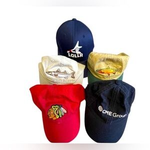 Chicago Blackhawks & Others Cap Hats Bundle size OS